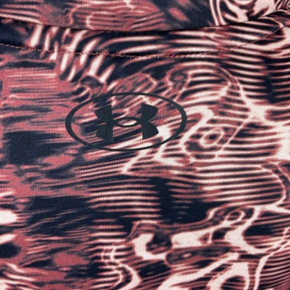 Under Armour Women Velocity Obscura Short Sleeve T Shirt SZ M Loose Fit V-Neck - Picture 9 of 13